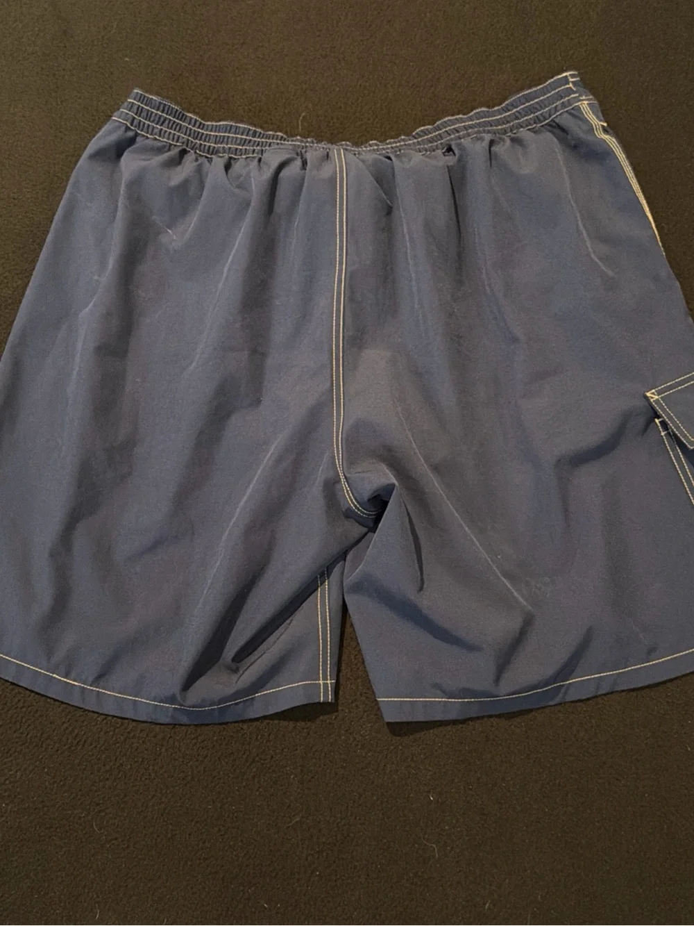Polo‎ Ralph Lauren Men's Lined Swim Trunks Shorts Navy Blue Red Pony Mens XXL